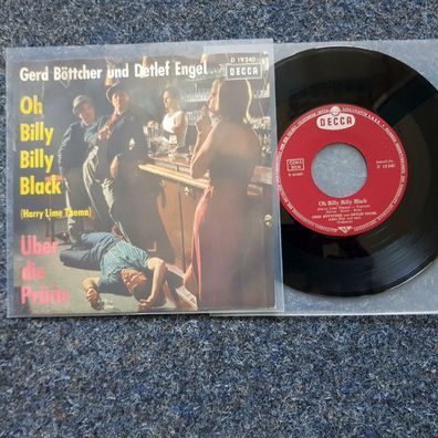 Gerd Böttcher & Detlef Engel - Oh Billy Billy Black 7'' Single