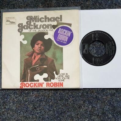 Michael Jackson - Rockin' Robin 7'' Single Germany