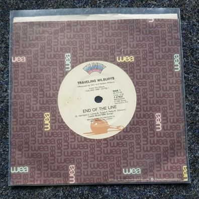 Traveling Wilburys - End of the line 7'' Single Australia