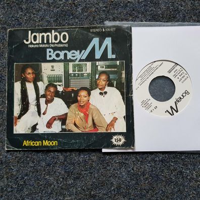 Boney M. - Jambo/ African moon 7'' Single SPAIN PROMO