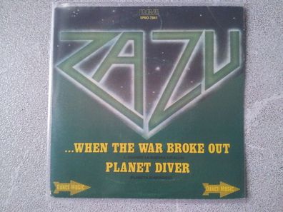 Zazu/ Frank Zander - When the war broke out 7'' Single SUNG IN English