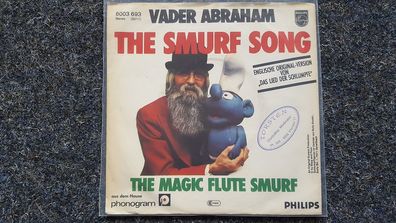 Vader Abraham - Smurf song 7'' Single SUNG IN English (Das Lied der Schlümpfe)