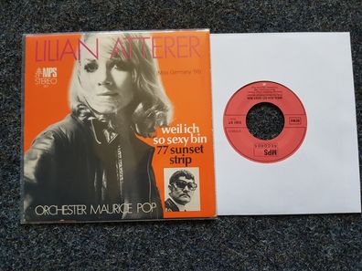 Lilian Atterer/ Maurice Pop - Weil ich so sexy bin/ 77 Sunset Strip 7'' Single