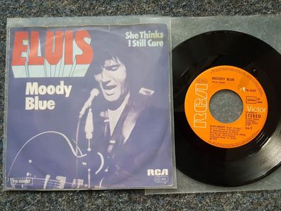 Elvis Presley - Moody Blue 7'' Single Germany