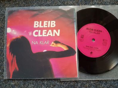 Bleib-Clean-Band - Bleib clean 7'' Single