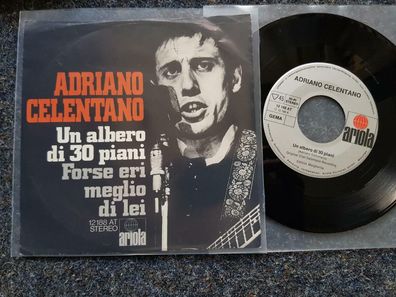 Adriano Celentano - Un albero di 30 piani 7'' Single Germany