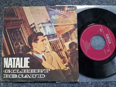 Gilbert Becaud - Natalie 7'' Single AMIGA EAST Germany Different COVER