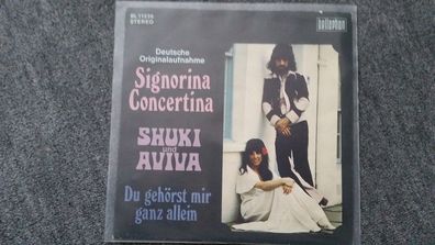 Shuki + Aviva - Signorina Concertina 7'' SUNG IN GERMAN