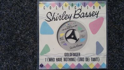 Shirley Bassey - Goldfinger/ I who have nothing 7'' Single DOUBLE A SINGLE