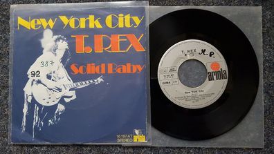 T. Rex - New York City 7'' Single Germany