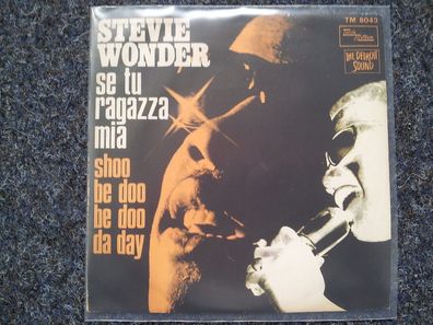 Stevie Wonder - Se tu ragazza mia 7'' Single SUNG IN Italian