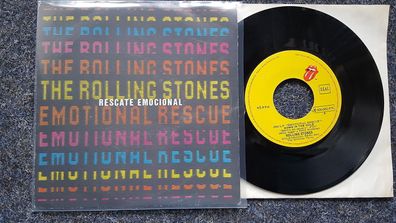 The Rolling Stones - Rescate emocional/ Emotional rescue 7'' Single SPAIN