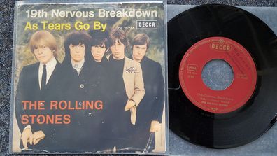 The Rolling Stones - 19th nervous breakdown 7'' Single Garden Cover