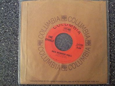 The Cyrkle (Paul Simon) - Red rubber ball US 7'' Single