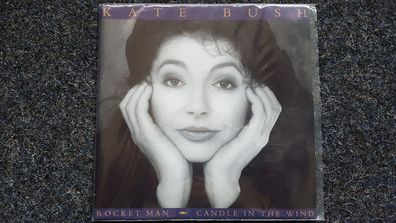 Kate Bush - Rocket man/ Candle in the wind 7'' Single POSTER COVER