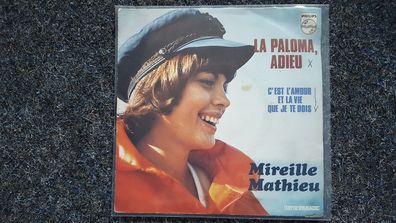 Mireille Mathieu - La paloma adieu 7'' Single SUNG IN FRENCH