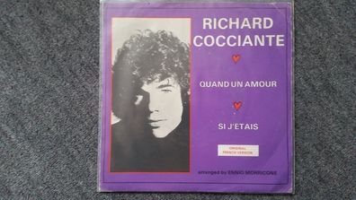Riccardo Cocciante - Quand un amour 7'' SUNG IN FRENCH