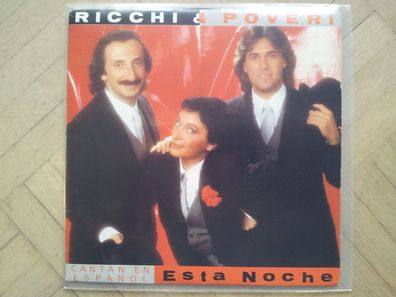 Ricchi & Poveri - Esta noche & Made in Italy 7'' Single SUNG IN Spanish
