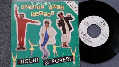Ricchi & Poveri: Voulez vous danser 7'' SUNG IN Spanish