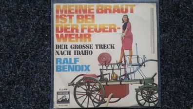 Ralf Bendix - Der grosse Treck nach Idalo 7'' Single (Johnny Cash: Ring of fire)