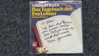 Linda Bergen - Das Tagebuch der Eva Leitner 7'' Single