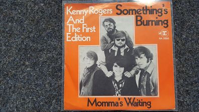 Kenny Rogers - Something's burning 7'' Single Germany