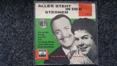 Lou van Burg & Barbara Kist - Alles steht in den Sternen 7'' Single