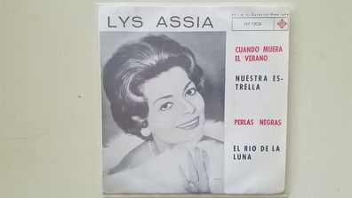Lys Assia - Cuando muera el verano/ El rio de la luna 7'' EP SUNG IN Spanish