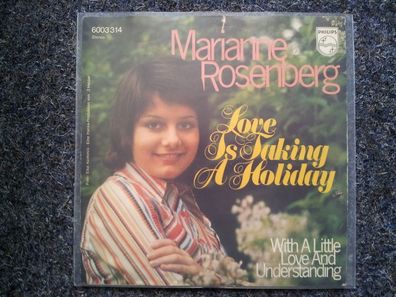 Marianne Rosenberg - Love is taking a holiday 7'' Single SUNG IN English