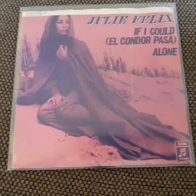 Julie Felix - If I could (El condor pasa) 7'' Single