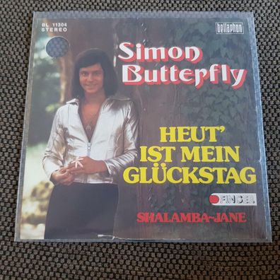Simon Butterfly - Heut' ist mein Glückstag 7'' Single