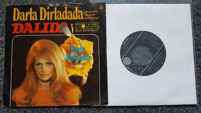 Dalida - Darla Dirladada 7'' Single SUNG IN GERMAN