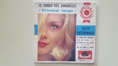 Hazy Osterwald - Le tango des jonquilles/ Kriminaltango 7'' Single SUNG IN FRENCH