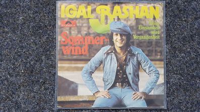 Igal Bashan - Sommerwind 7'' Single SUNG IN GERMAN