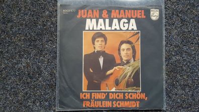 Juan & Manuel Flores - Malaga 7'' Single SUNG IN GERMAN [Los Condes]