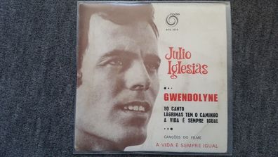 Julio Iglesias - Gwendolyne 7'' EP SUNG IN Portuguese