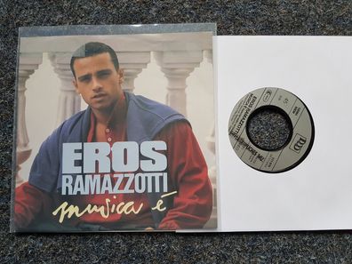 Eros Ramazzotti - Musica e' 7'' Single Germany PROMO