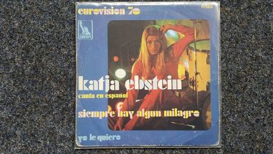 Katja Ebstein - Siempre hay algun milagro 7'' Single SUNG IN Spanish