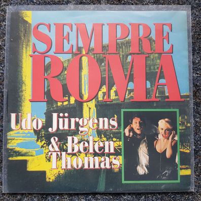 Udo Jürgens & Belen Thomas - Sempre Roma 7'' Single
