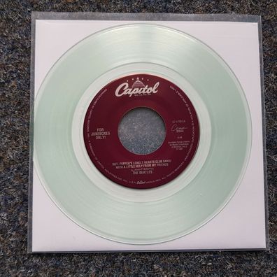 The Beatles - Sgt. Pepper's lonely hearts club band 7'' Single Coloured VINYL