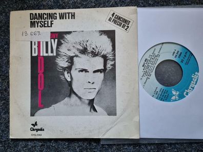Billy/ Willy Idol - Dancing with myself 7'' EP Single SPAIN PROMO