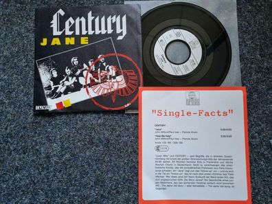 Century - Jane 7'' Single Germany WITH PROMO FACTS