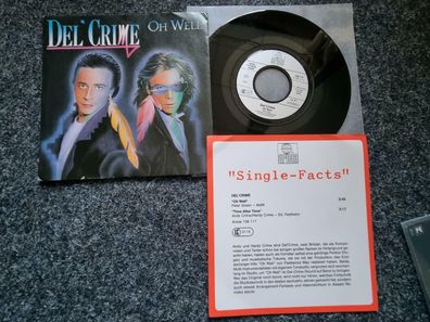 Del' Crime - Oh well 7'' Single/ CV Fleetwood Mac WITH PROMO FACTS