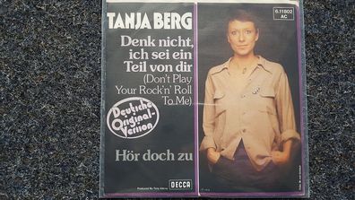 Tanja Berg - Denk nicht, ich sei ein Teil von dir 7'' Single [Smokie Cover]