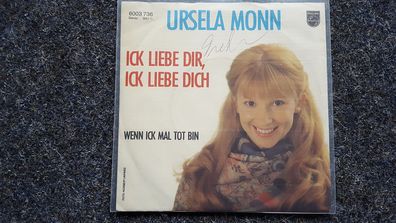Ursela Monn - Ick liebe dir, ick liebe dich/ Wenn ick mal tot bin 7'' Single