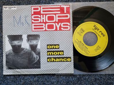 Pet Shop Boys - One more chance 7'' Single Germany