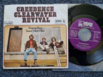 Creedence Clearwater Revival CCR - Sweet hitch-hiker/ Door to door 7'' Single