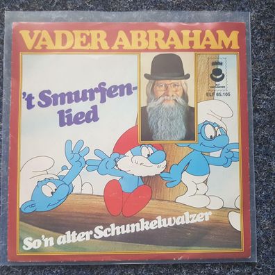 Vader Abraham - 't Smurfenlied/ Das Lied der Schlümpfe 7'' SUNG IN DUTCH
