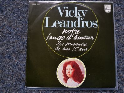Vicky Leandros - Notre tango d'amour 7'' Single SUNG IN FRENCH