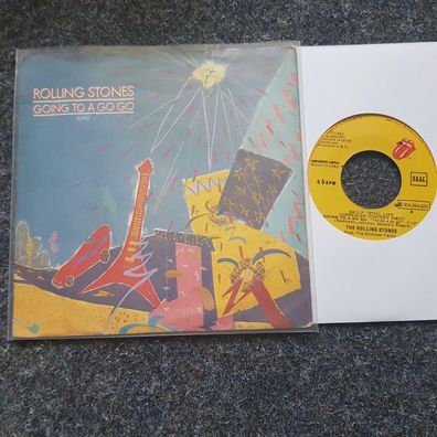 Rolling Stones - Going to a go go/ Beast of burden 7'' Single SPAIN